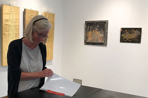 Ausstellung in der Galerie Kontor in Berlin Charlottenburg 2019