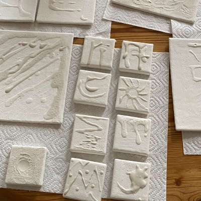 Die Entstehung der Miniaturgoldbilder