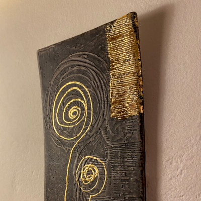 Miniaturgoldbilder auf Leinwand