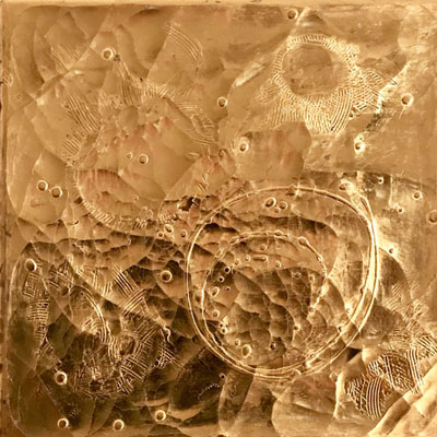 Goldbild 2017 30x30x5