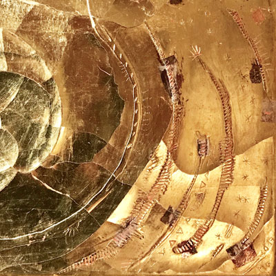 Goldbild 2017 30x30x5