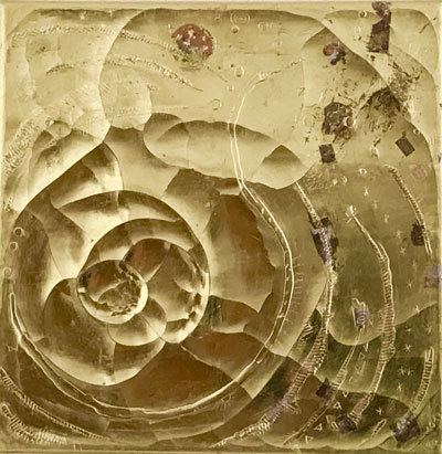 Goldbild 2017 30x30x5