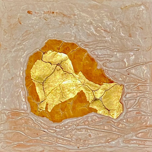 Goldbild, 2023, 20x20