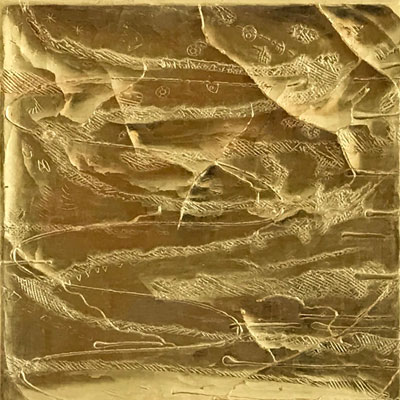 Goldbild 2017 30x30x5