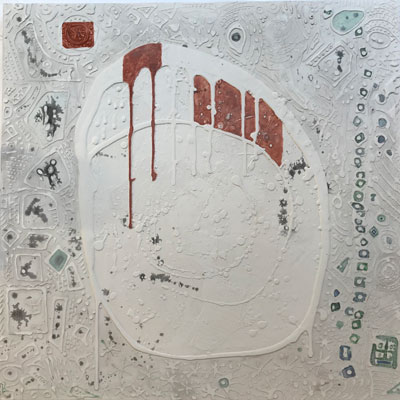 Entstehung des Goldbildes, Geburt 2020 · 60x60