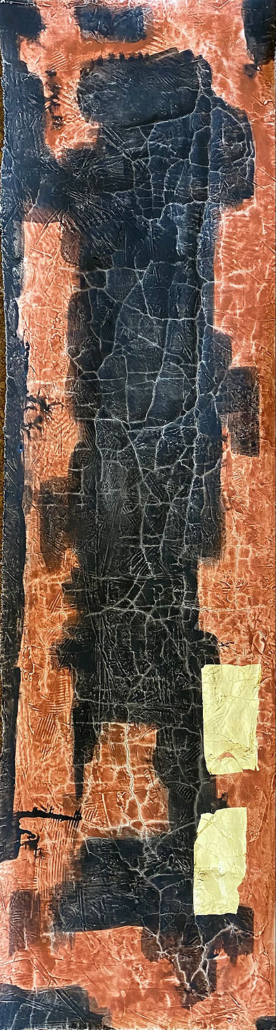 Entstehung des Goldbildes, Großstadt 2021 · 20x74