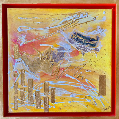 Goldbild, Sommerfest 2019 · 34x34