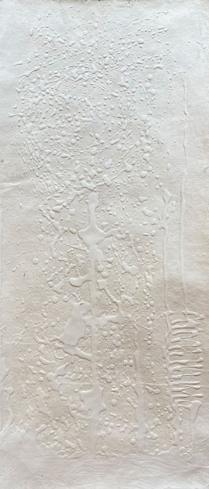 Entstehung des Goldbildes, Dschungelkönigin 2022 · 60 x 26,5 