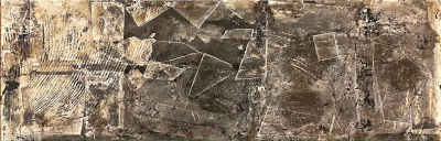 Miniaturbild - Silber auf schwarz 10x30