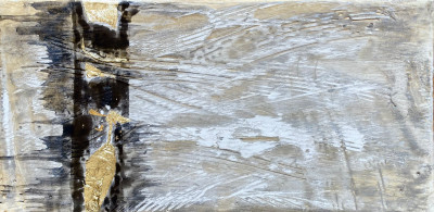 Miniaturbild - Gold auf weiß 10x20