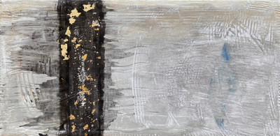 Miniaturbild - Gold auf weiß 10x20