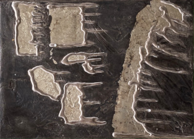 Miniaturbild - Gold auf schwarz 13x18