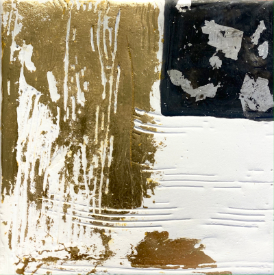 Miniaturbild - Gold auf weiß 10x10