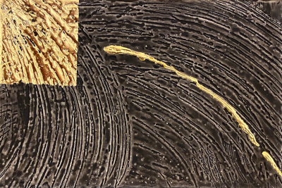 Miniaturbild - Gold auf schwarz 10x15