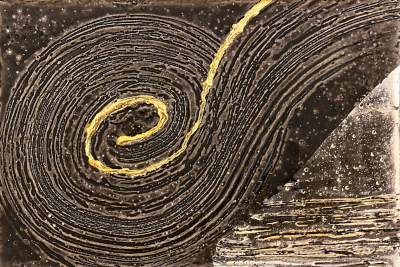 Miniaturbild - Gold auf schwarz 10x15