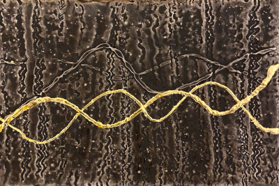 Miniaturbild - Gold auf schwarz 10x15