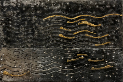 Miniaturbild - Gold auf schwarz 10x15