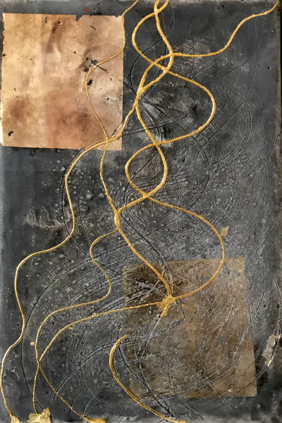 Miniaturbild - Gold auf schwarz 10x15