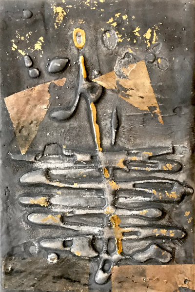 Miniaturbild - Gold auf schwarz 10x15