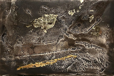 Miniaturbild - Gold auf schwarz 10x15