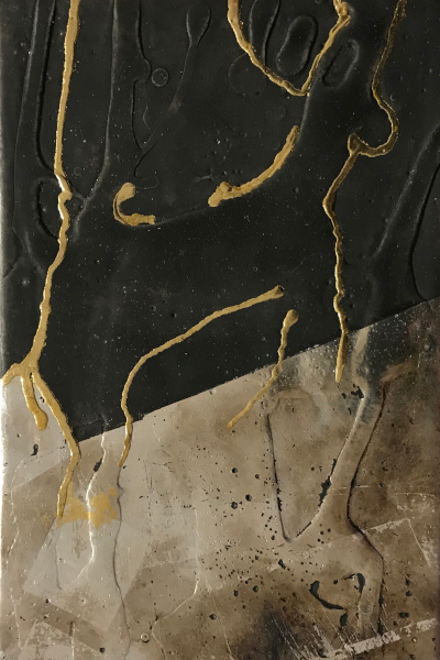 Miniaturbild - Gold auf schwarz 10x15