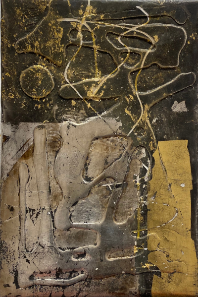 Miniaturbild - Gold auf schwarz 10x15