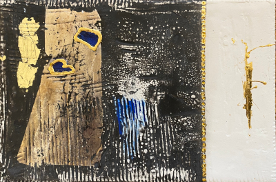 Miniaturbild - Gold auf schwarz und weiß 10x15