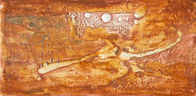 Miniaturbild - Goldbild mit Kupfer 10x20