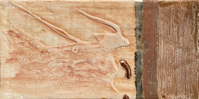 Miniaturbild - Goldbild mit Kupfer 10x20