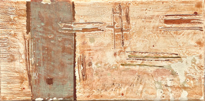 Miniaturbild - Goldbild mit Kupfer 10x20