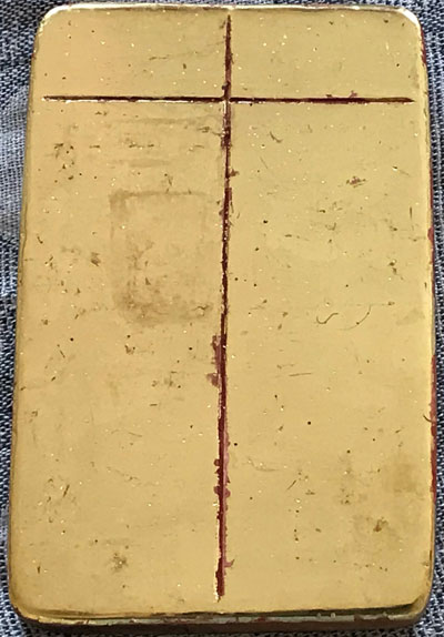 Holzskulptur, Erinnerung 2018 · 15x10 cm